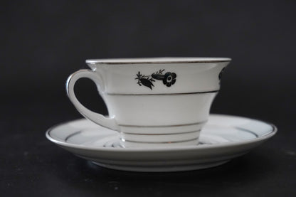 ARABIA <Hopeakello（ホペアケッロ）>シリーズ. コーヒーカップ＆ソーサー（2客セット）