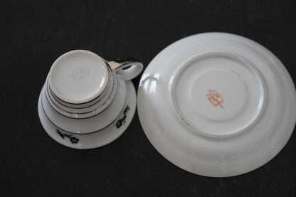 ARABIA <Hopeakello（ホペアケッロ）>シリーズ. コーヒーカップ＆ソーサー（2客セット）